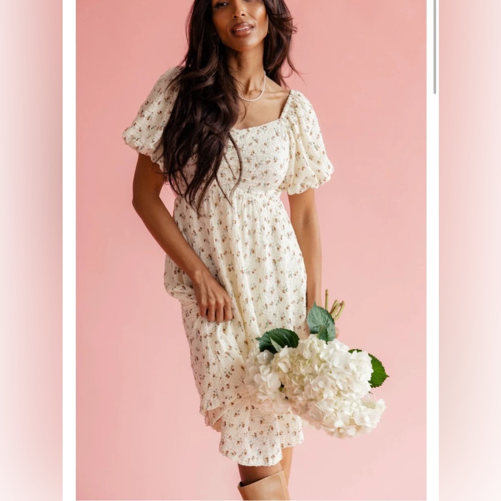 NWT Roolee | Puff Sleeve Dress